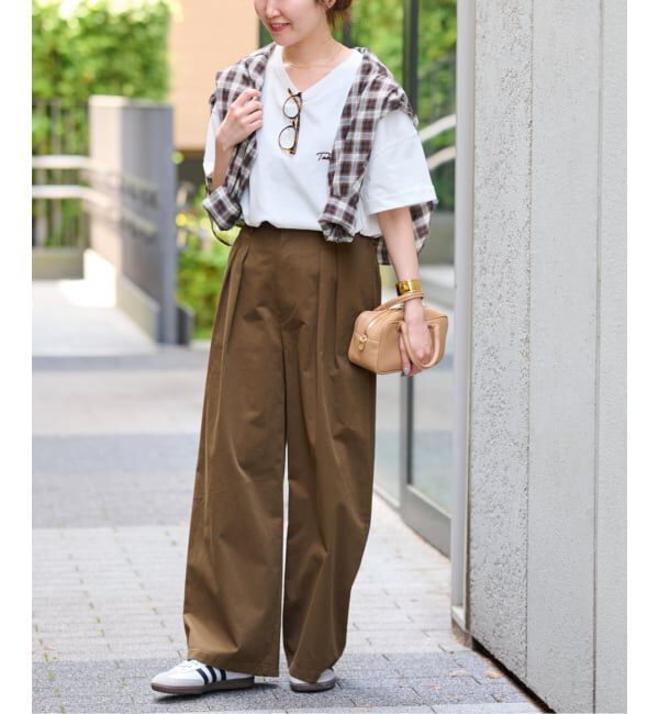 JOURNAL STANDARD relume「《追加3》刺繍ロゴハーフスリーブT」|Tシャツ・カットソー|