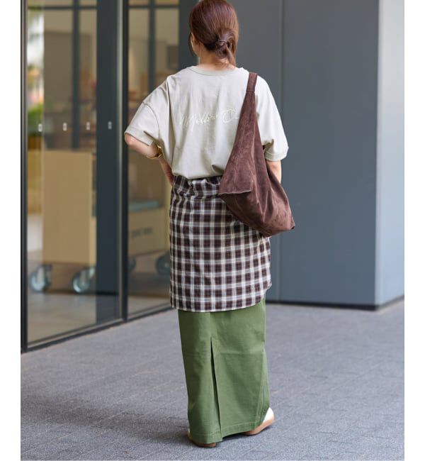 JOURNAL STANDARD relume「《追加3》刺繍ロゴハーフスリーブT」|Tシャツ・カットソー|