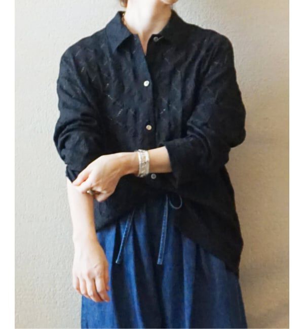 journal standard luxe「Olivia's SH」|シャツ・ブラウス|ブラック