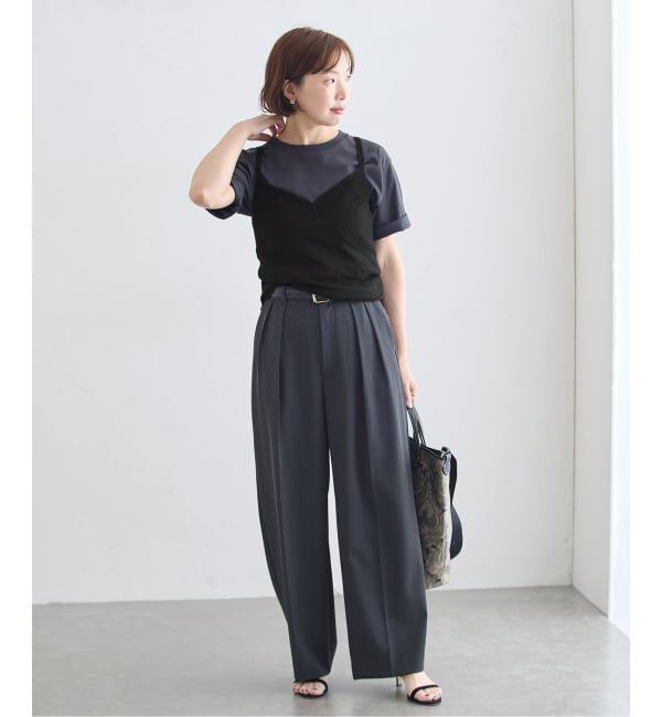 journal standard L'essage「コットンメッシュキャミソール」|キャミソール|
