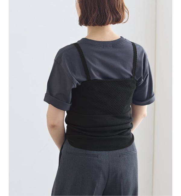 journal standard L'essage「コットンメッシュキャミソール」|キャミソール|