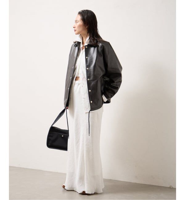 JOURNAL STANDARD「別注【Schott/ショット】for JS ラムレザー コーチジャケット」|ライダースジャケット|