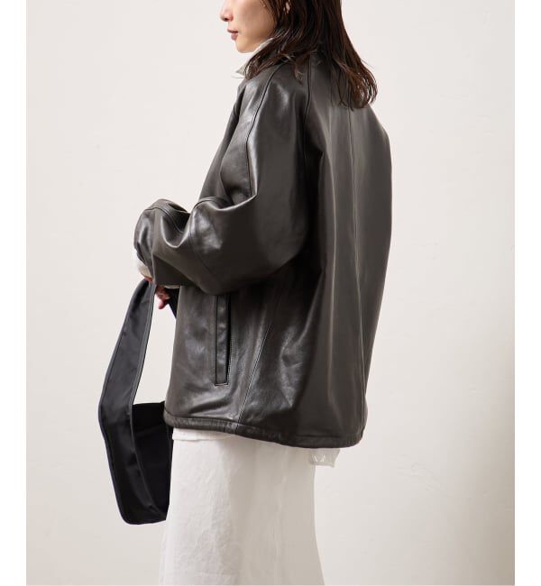 JOURNAL STANDARD「別注【Schott/ショット】for JS ラムレザー コーチジャケット」|ライダースジャケット|