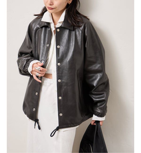 JOURNAL STANDARD「別注【Schott/ショット】for JS ラムレザー コーチジャケット」|ライダースジャケット|
