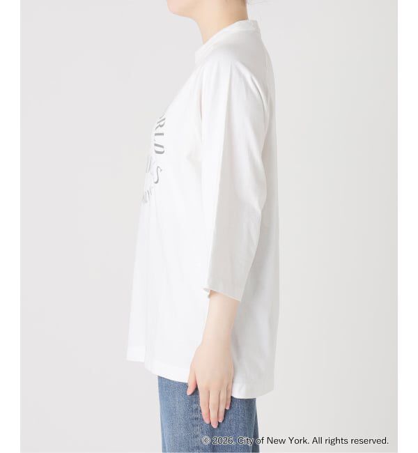 journal standard L'essage「ラグランピグメントTシャツ(NYC)」|Tシャツ・カットソー|