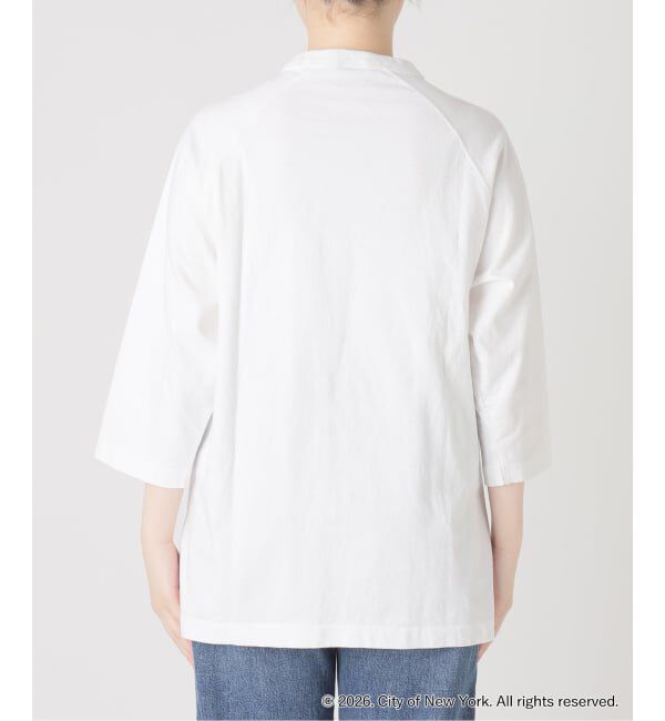 journal standard L'essage「ラグランピグメントTシャツ(NYC)」|Tシャツ・カットソー|