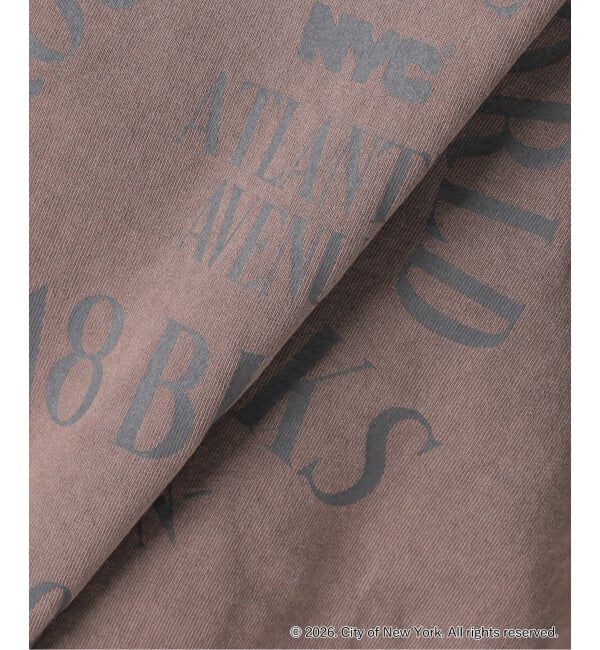 journal standard L'essage「ラグランピグメントTシャツ(NYC)」|Tシャツ・カットソー|