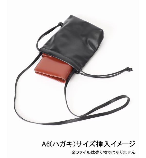 journal standard L'essage「《予約》V'ESSENCE/ヴェッセンス 巾着ポシェット」|ショルダー・メッセンジャー|