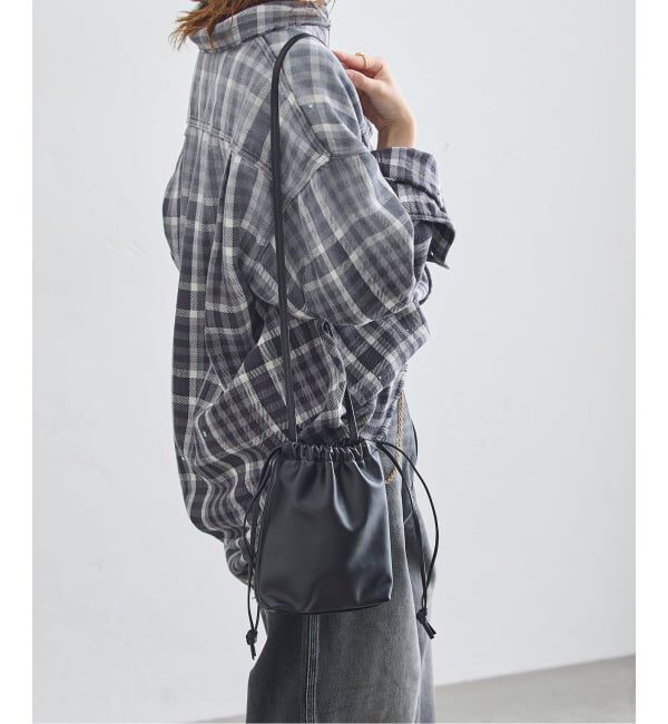 journal standard L'essage「《予約》V'ESSENCE/ヴェッセンス 巾着ポシェット」|ショルダー・メッセンジャー|