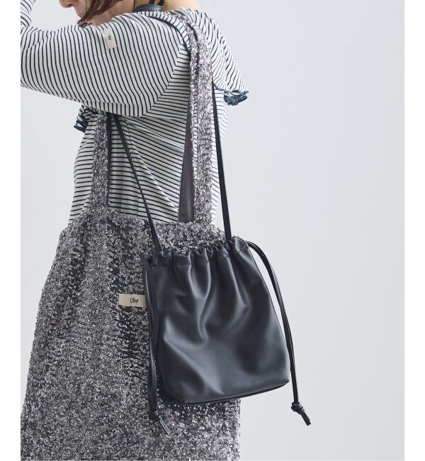 journal standard L'essage「《予約》V'ESSENCE/ヴェッセンス 巾着ポシェット」|ショルダー・メッセンジャー|