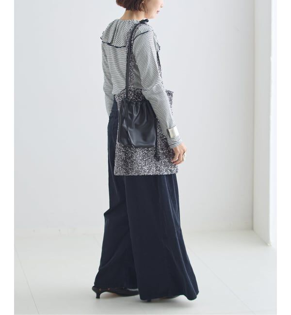 journal standard L'essage「《予約》V'ESSENCE/ヴェッセンス 巾着ポシェット」|ショルダー・メッセンジャー|