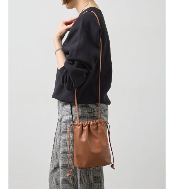journal standard L'essage「《予約》V'ESSENCE/ヴェッセンス 巾着ポシェット」|ショルダー・メッセンジャー|
