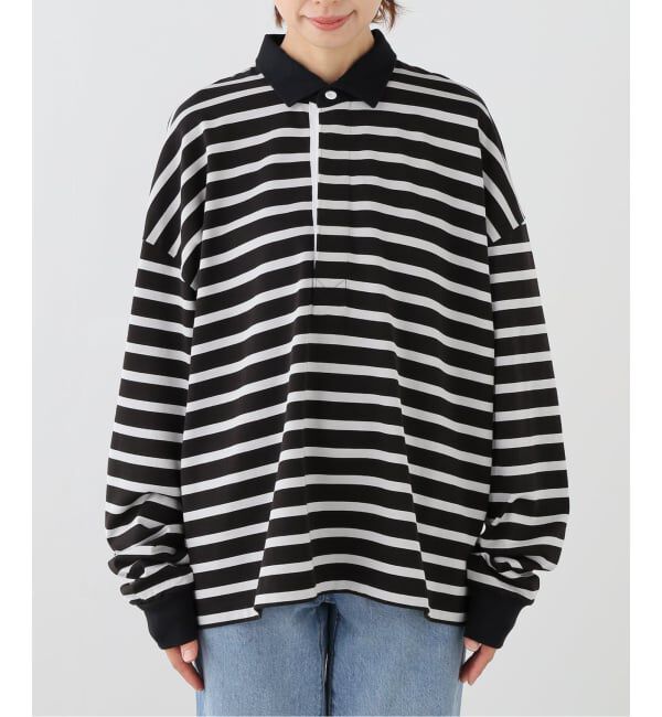 journal standard L'essage「ラガーボーダーシャツ」|Tシャツ・カットソー|