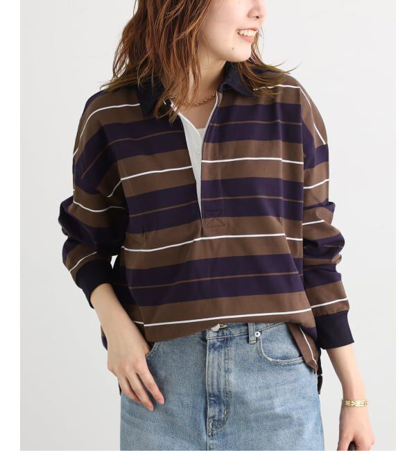 journal standard L'essage「ラガーボーダーシャツ」|Tシャツ・カットソー|