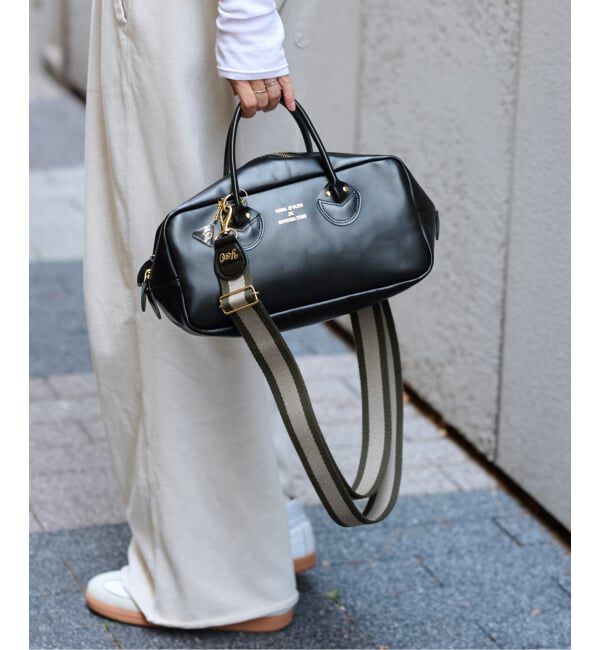 FRAMeWORK「≪WEB限定 / 追加≫YOUNGOLSEN 別注 CHARM WIDE BOTTLE BAG」|ショルダー・メッセンジャー|