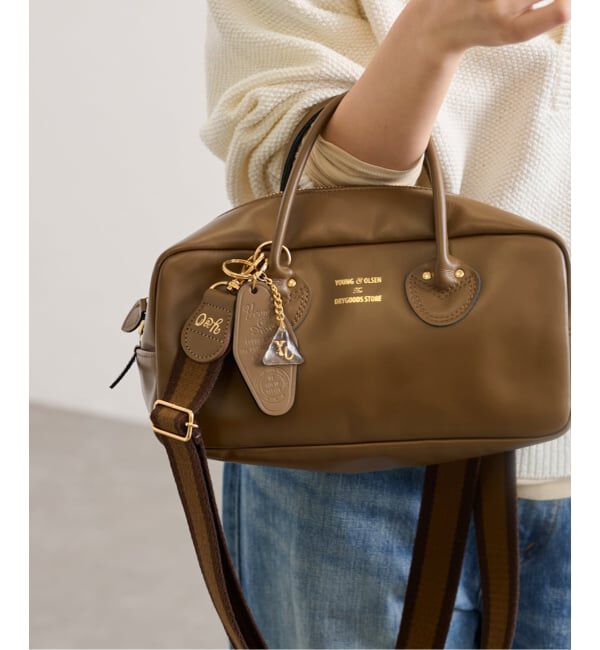 FRAMeWORK「≪WEB限定 / 追加≫YOUNGOLSEN 別注 CHARM WIDE BOTTLE BAG」|ショルダー・メッセンジャー|