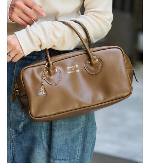 FRAMeWORK「≪WEB限定 / 追加≫YOUNGOLSEN 別注 CHARM WIDE BOTTLE BAG」|ショルダー・メッセンジャー|