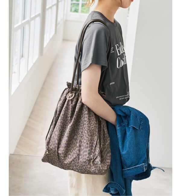 Spick and Span「《WEB限定 / 追加予約》別注 Spick & Span LEOPARD TOTE」|トートバッグ|