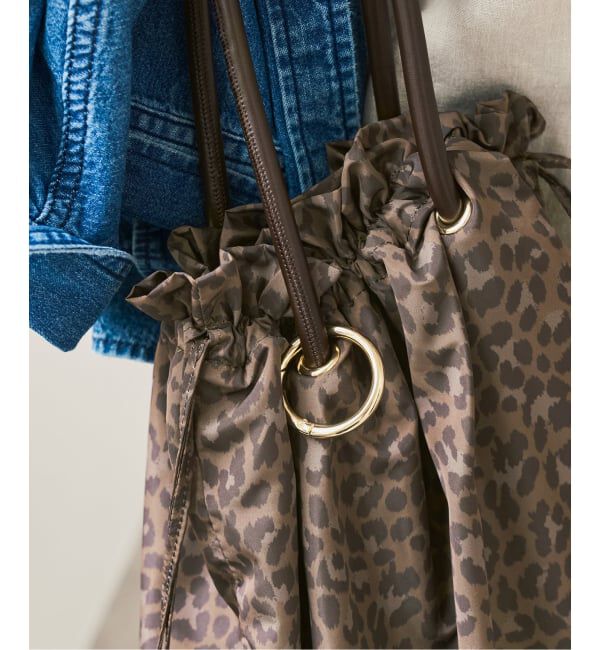 Spick and Span「《WEB限定 / 追加予約》別注 Spick & Span LEOPARD TOTE」|トートバッグ|