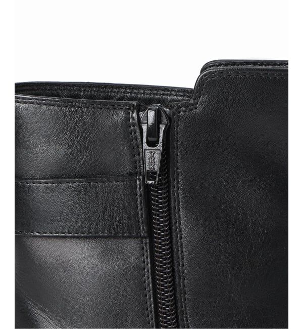 Spick and Span「《予約》GRAIN ベルトツキショートブーツ」|ショートブーツ|