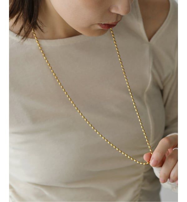  「SOAC/ソーク Drop Chain Long Necklace」|ネックレス|