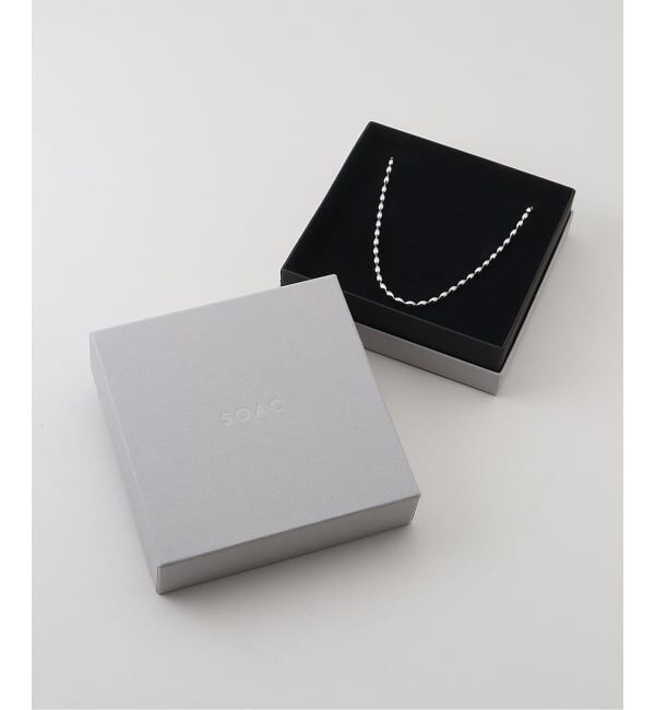  「SOAC/ソーク Drop Chain Long Necklace」|ネックレス|