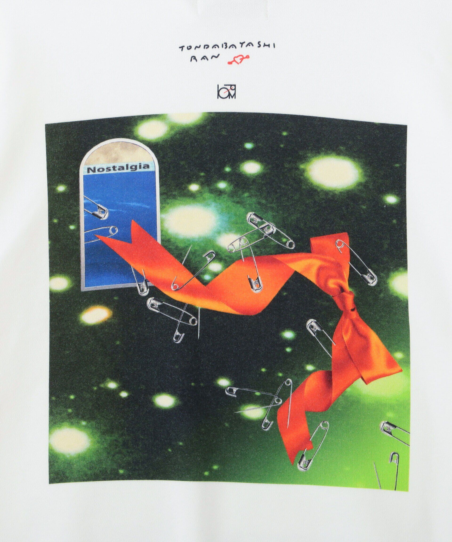 NANO universe「「とんだ林蘭&times;NANO universe」 フードパーカー」|Tシャツ・カットソー|