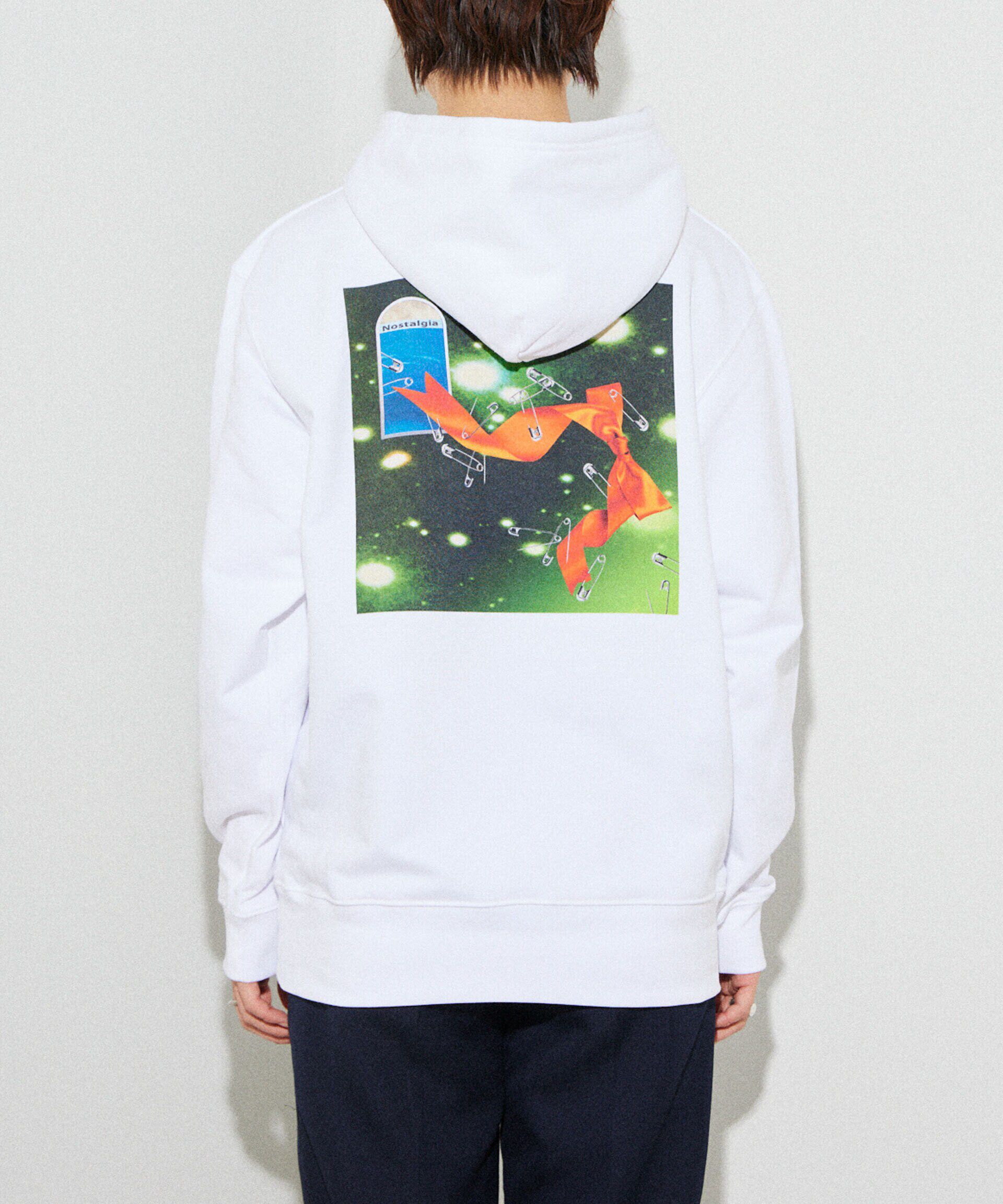 NANO universe「「とんだ林蘭&times;NANO universe」 フードパーカー」|Tシャツ・カットソー|