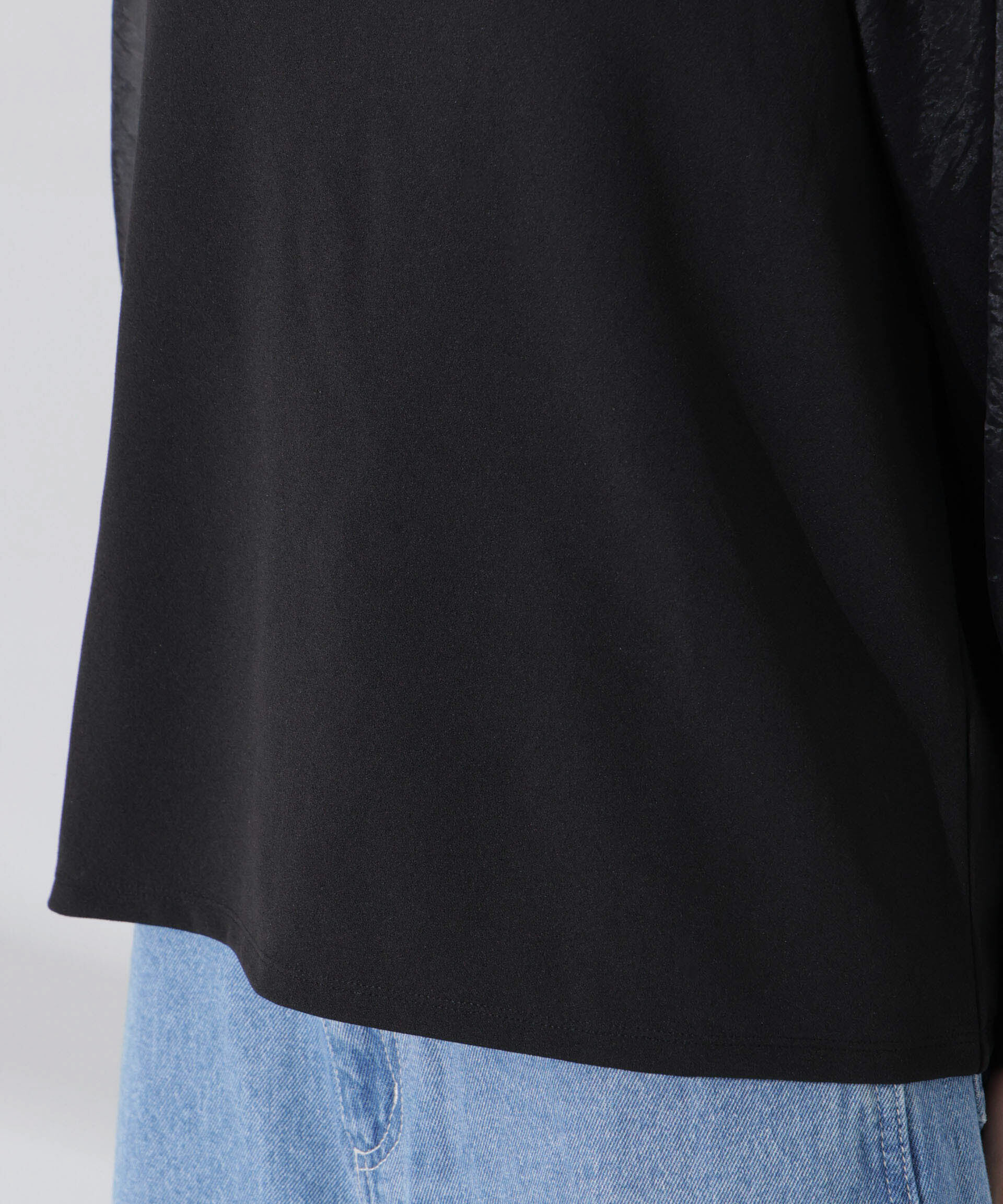 nano･universe「ｵｰｶﾞﾝｼﾞｰｽﾘｰﾌﾞｺﾝﾋﾞｶｯﾄｼﾞｮｰｾﾞｯﾄﾄｯﾌﾟｽ(」|Tシャツ・カットソー|