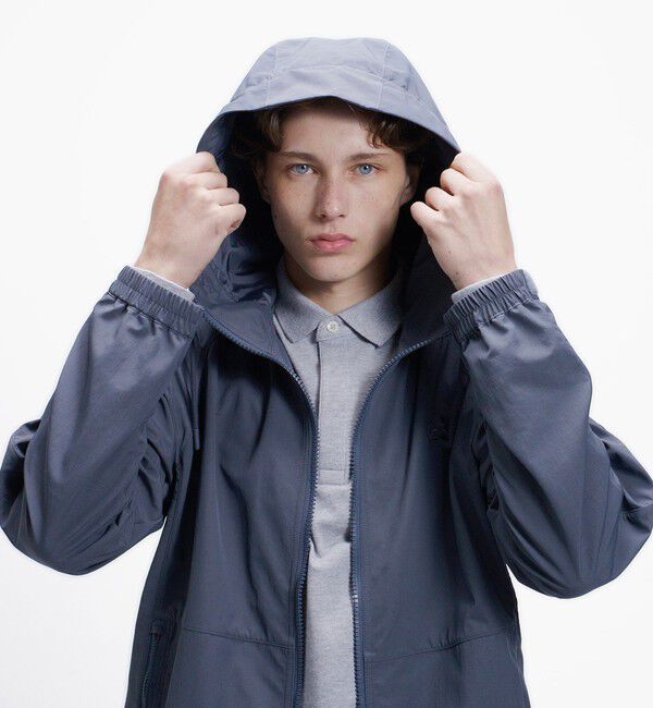 LACOSTE「撥水防風 ドロストコード フーデッド ナイロンブルゾン / マウンテンパーカー」|その他|