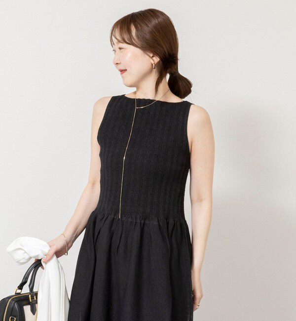 NOLLEY'S sophi「【WALANCE/ワランス】paper rib knit dress」|ワンピース|