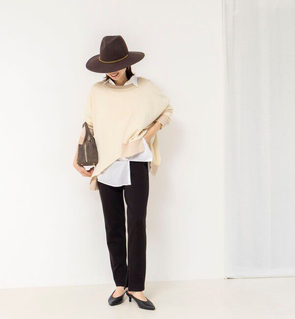 Rie Miller「《セットアップ対応》ウォッシャブルソフトダンボール変形プルオーバ」|Tシャツ・カットソー|