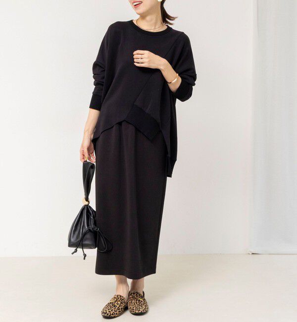 Rie Miller「《セットアップ対応》ウォッシャブルソフトダンボール変形プルオーバ」|Tシャツ・カットソー|