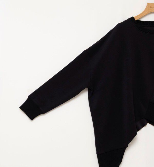 Rie Miller「《セットアップ対応》ウォッシャブルソフトダンボール変形プルオーバ」|Tシャツ・カットソー|