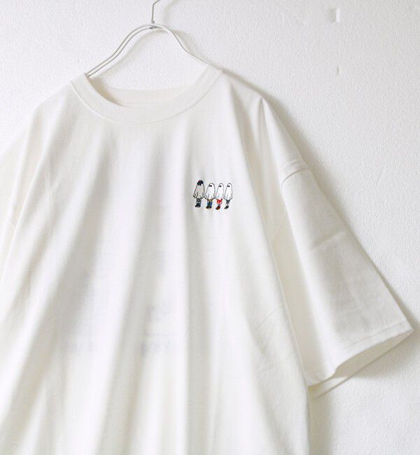 FREDY MAC「【FREDYMAC/フレディマック】度詰め天竺オバケ刺繍TEE」|Tシャツ・カットソー|