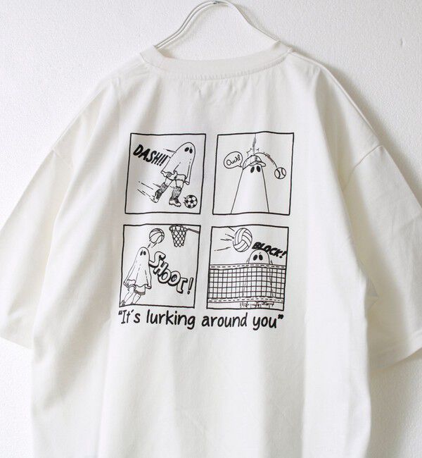 FREDY MAC「【FREDYMAC/フレディマック】度詰め天竺オバケ刺繍TEE」|Tシャツ・カットソー|