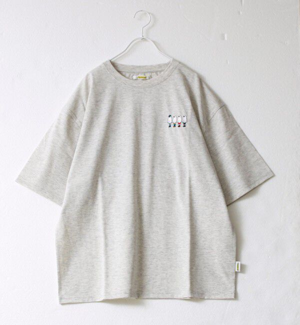 FREDY MAC「【FREDYMAC/フレディマック】度詰め天竺オバケ刺繍TEE」|Tシャツ・カットソー|