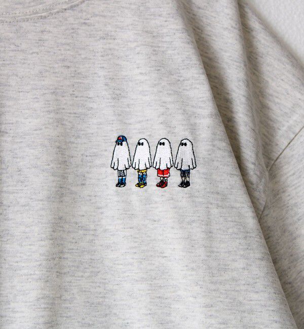 FREDY MAC「【FREDYMAC/フレディマック】度詰め天竺オバケ刺繍TEE」|Tシャツ・カットソー|