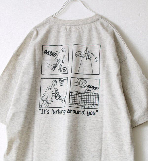FREDY MAC「【FREDYMAC/フレディマック】度詰め天竺オバケ刺繍TEE」|Tシャツ・カットソー|