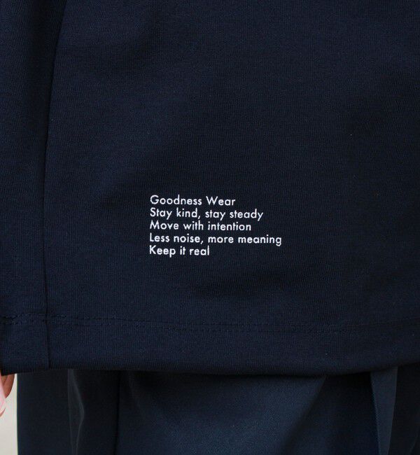 GLOSTER「AirDry クイックドライ 裾ドローコード ロングスリーブTシャツ ロンT」|Tシャツ・カットソー|