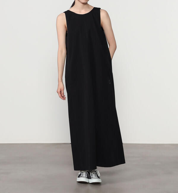 ORCIVAL「ORCIVAL | コットンツイル ノースリーブAラインワンピース WOMEN」|ワンピース|BLACK