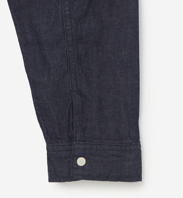  「orSlow | SHORT WESTERN SHIRT JACKET WOMEN」|デニムジャケット|
