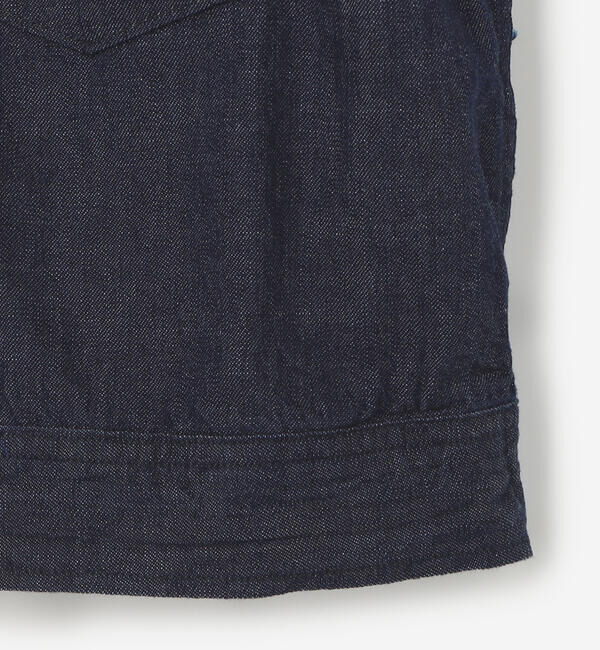  「orSlow | SHORT WESTERN SHIRT JACKET WOMEN」|デニムジャケット|