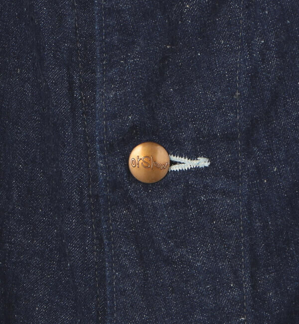  「orSlow | LOOSE FIT DENIM COVERALL WOMEN」|デニムジャケット|