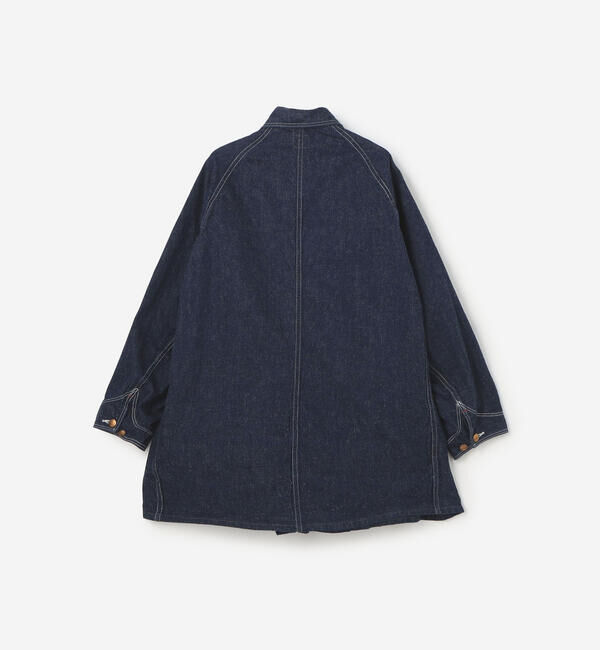  「orSlow | LOOSE FIT DENIM COVERALL WOMEN」|デニムジャケット|