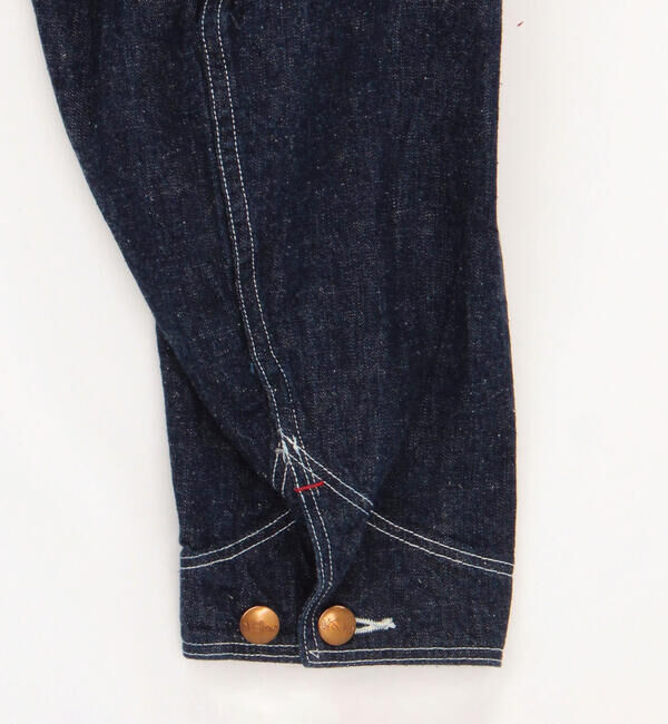  「orSlow | LOOSE FIT DENIM COVERALL WOMEN」|デニムジャケット|