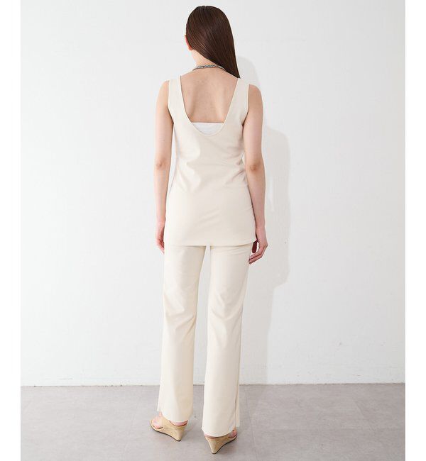  「《セットアップ対応》【THE BAAT】 Flared pants」|チノ|