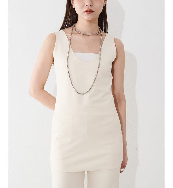  「《セットアップ対応》【THE BAAT】sleeveless top」|Tシャツ・カットソー|