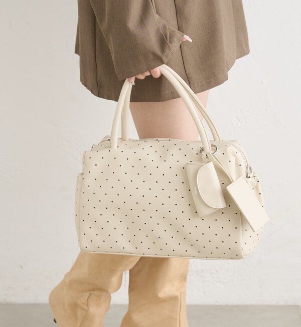  「サイドポケットボストンBAG」|ボストンバッグ|