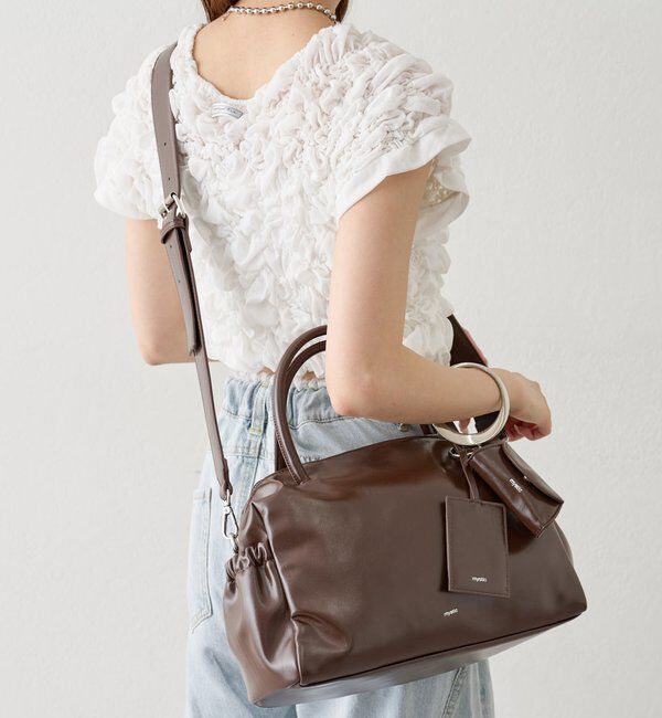  「サイドポケットボストンBAG」|ボストンバッグ|